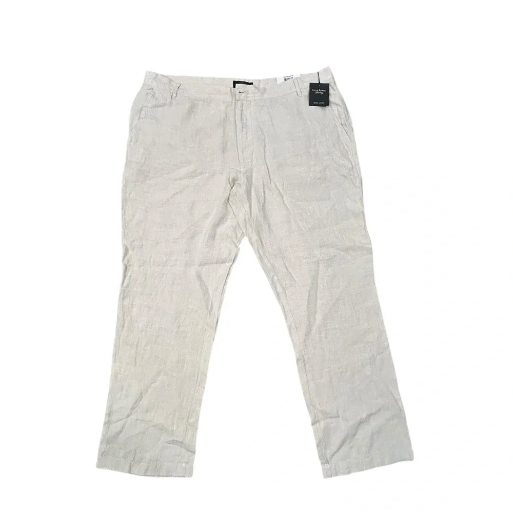 Club Room Men’s Luxury Series 100% Linen Pants NWT 38x30
